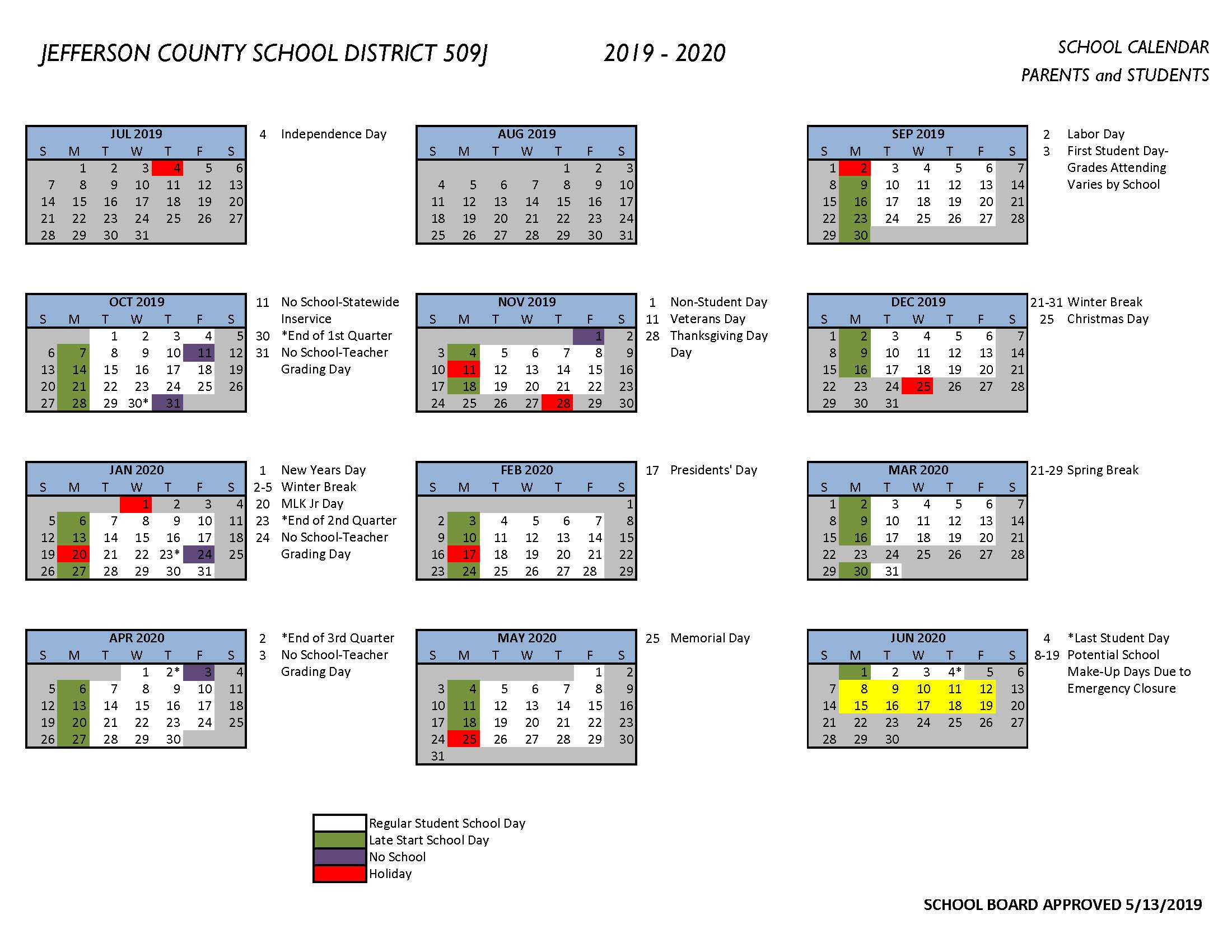 Families Jefferson County School District 509J