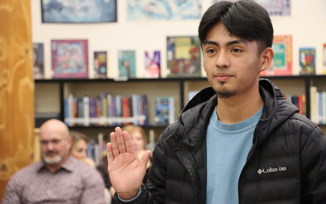 JCSD 509J School Board swears in student representative