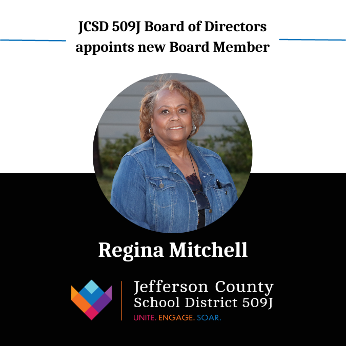 Jefferson County School District 509J Board of Directors Appoints new Board Member