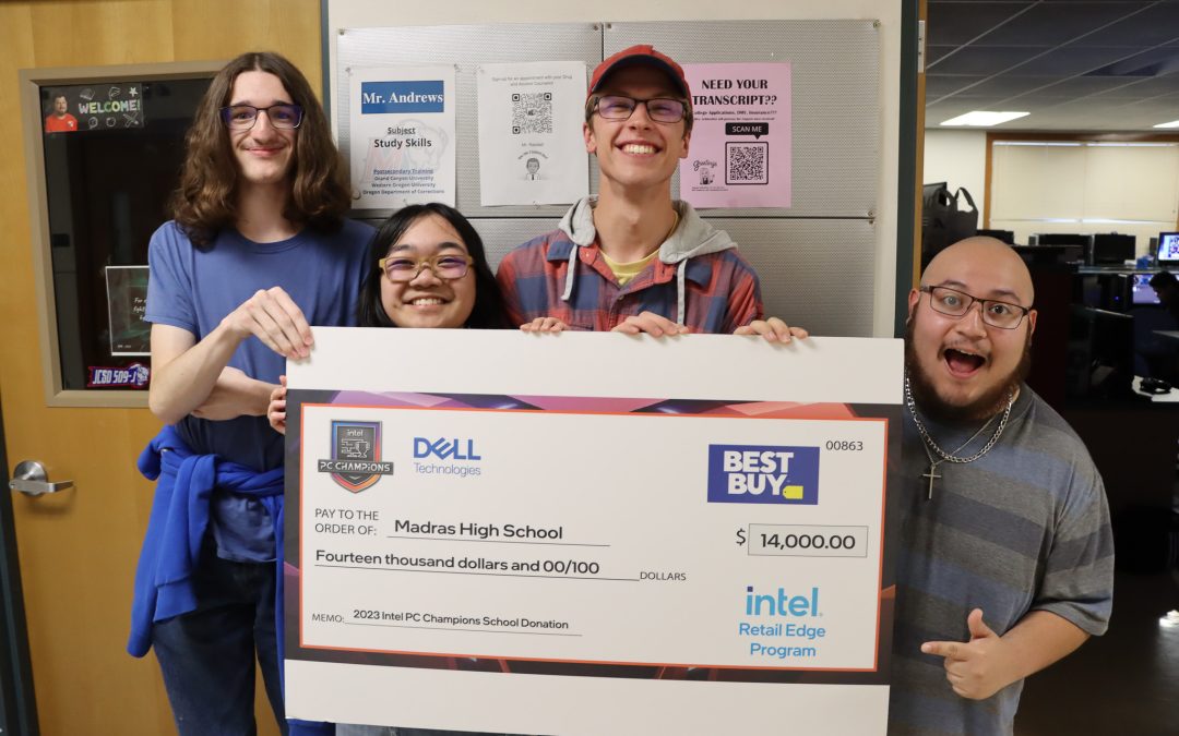 Game On! Madras High School eSports Scores Big with $14,000 Donation