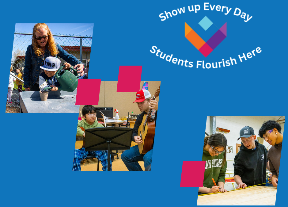 Show Up Everyday: Students Flourish Here